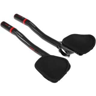 YIWENG 31,8 mm Carbon Fiber Fahrrad TT Lenker Radfahren Aero Bars Rest Lenker Fahrrad Tri Bars,Carbon Aerobar