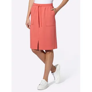 Heine A-Linien-Rock Damen Rot 40