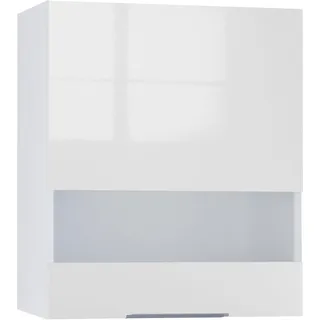 OPTIFIT Glashängeschrank OPTIFIT "Tara", weiß (weiß glanz), B:60cm H:70,4cm T:34,9cm, Schränke, Glashängeschrank, Breite 60 cm