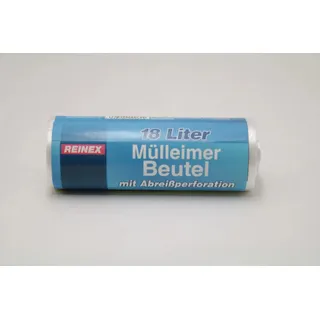 Reinex Müllbeutel mit Abreißperforation 18,0 l transparent 6,0 μm, 40 St.
