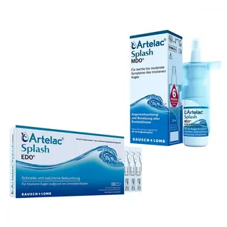 Bausch + Lomb Splash Mdo 10 ml + Splash Edo 10 x 0,5 ml