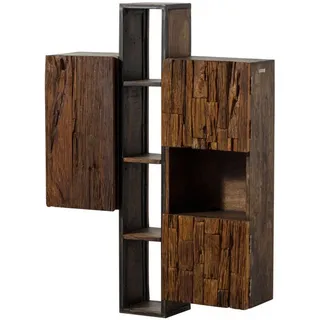 Wolf Möbel Hängeschrank 85 x 26 x 118 cm Braun