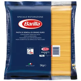 nudeln-hartweizen Barilla Spaghetti Nr 5 Lange Pasta aus Hartweizengriess 5000g