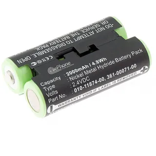 cellePhone Akku NI-MH kompatibel mit Garmin Astro 62 64 66 320 430 Handheld - Oregon 600 600t 650 650t 700 750 750t (Ersatz für 010-11874-00) - 2000mAh / 2,4V