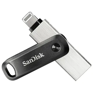 SanDisk iXpand Go 256 GB schwarz/silber USB 3.0