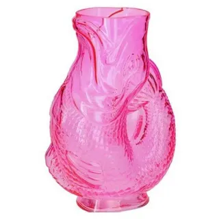 Giftcompany Jacquard Fischvase S pink 24cm