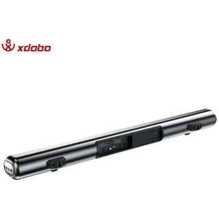 XDOBO Home 1978 II 80W Soundbar mit HiFi-Sound, Bluetooth, USB und AUX- in, COA, DSP-Digital-Audio, Soundbar mit subwoofer, langer Spielzeit, tragbar - Schwarz