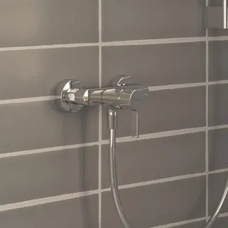 Hansgrohe LivaFine Aufputz-Duscharmatur mit Mischer Chrom 72665000