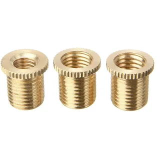 Baceyong Schaltknauf-Gewindeadapter, Messing-Schaltknauf-Gewindeadapter, M8 X 1, 25 (5/16"-18 UNC), M10 X 1, 25 (3/8"-24 UNF), M10 X 1, 5 (3/8"-16 UNC) Gewindeknöpfe Adapter
