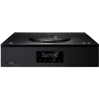 Technics SA-C100EG-K Netzwerk-CD-Receiver mit CD-Player, DAB+-Radio, USB, Bluetooth & Chromecast integriert, AirPlay 2, Phono MM, WLAN, Schwarz