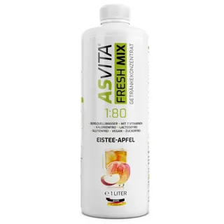 ASVITA Fresh Mix Mineralgetränk 1/80 - 1L - Eistee-Apfel