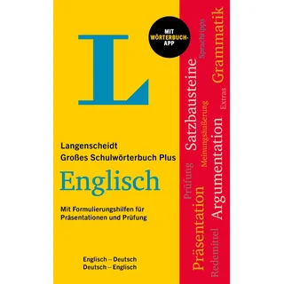Langenscheidt Bei Pons Langenscheidt Großes Schulwörterbuch Plus Englisch: / Deutsch-Englisch mit Wörterbuch-App