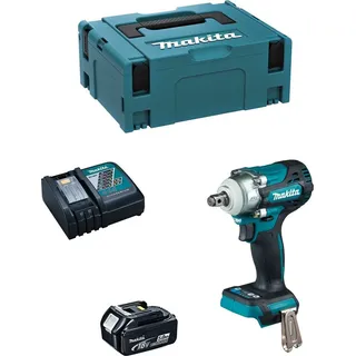 Schlagschrauber MAKITA DTW300RTJ1 (1 x 5,0 Ah + DC18RC + MAKPAC 2)