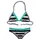 Triangel-Bikini schwarz/weiß 122/128