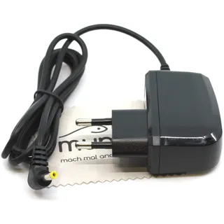 Ladegerät passend für AVM Fritz!Fon C4 Ladeschale, Ladestation, Dock Ladekabel Kabel Fritzfon Netzladegerät OTB mit mungoo Displayputztuch