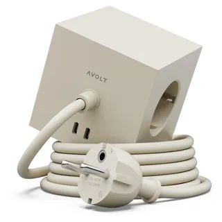 Avolt Square 1 USB-C - Magnet normad sand