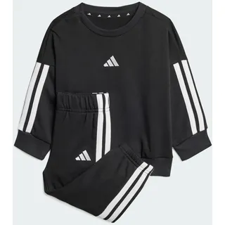 adidas SPORTSWEAR Essentials Kids Jogginganzug - Black / White - 74