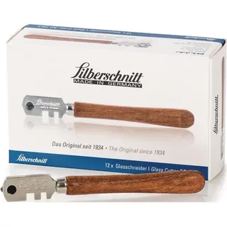 Silberschnitt Glasschneider f.Glasdicken v.3-6mm flaches H-Heft