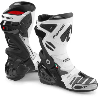 FORMA Ice Pro Flow Motorrad Stiefel, schwarz-weiss, Größe 45
