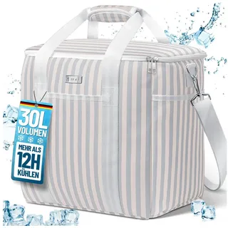 HOEL Kühltasche Beige 30L