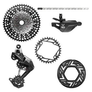 Sram Eagle 90 Kurbelarm 34 Zähne 104 mm Schwarz/Silber