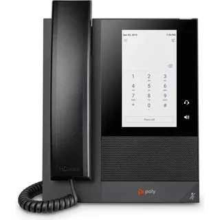 HP Poly CCX 400 Für Microsoft Teams VoIP-Telefon mit Rufnummernanzeige/Anklopff