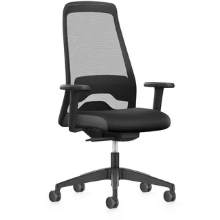 Interstuhl EVERYis1 Netzstoff Schwarz