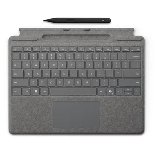Microsoft Surface Pro Keyboard für Microsoft Surface Pro Platin