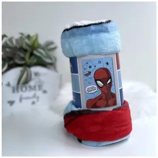 Jerry Fabrics Spiderman Flauschdecke Schmusedecke Kuscheldecke 100 x 150 cm