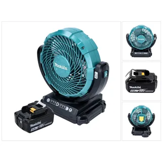 T1 Akku Ventilator Lüfter 18 V 18 cm inkl. 1 x 5,0 Ah Akku ohne Ladegerät