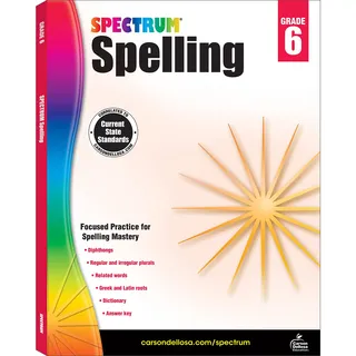 Spectrum Spelling, Grade 6: Volume 33
