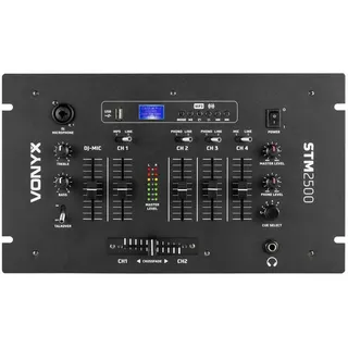 Vonyx STM2500 5-Kanal-Mischpult USB/MP3 mit BT