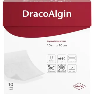 dr. ausbüttel gmbh & co. kg DracoAlgin 10x10cm Alginat Wundauflage 10 st