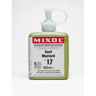 Mixol Abtönkonzentrat 200 ml Senf