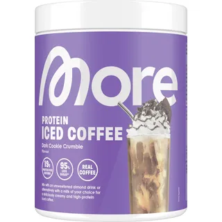 MORE Nutrition More Protein Iced Coffee Dark Cookie Crumble Pulver 300 g