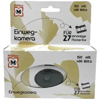Müller Einwegkamera ISO400-27 - gold