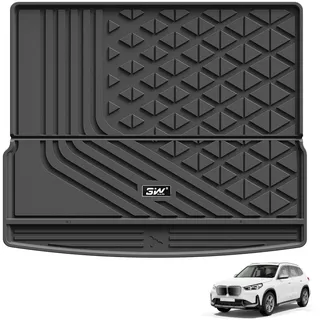 3W BMW iX1 U11 Kofferraumwanne Maßgeschneiderte,Hundegerechte TPE Kofferraummatte Kompatibel für BMW iX1 2023 2024,Alle Wetter Rutschfestes BMW Schutzmatte,Einfach zu Reinigen BMW Accessories