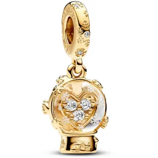Pandora Herz Schneeflocke gold 762825C01