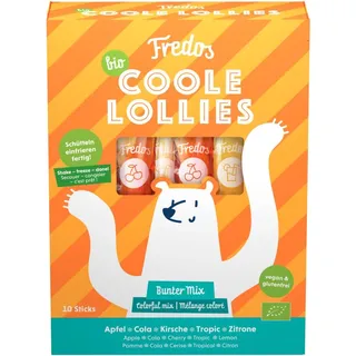 Fredos Fredo’s Coole Lollies Bunter Mix bio (10St)