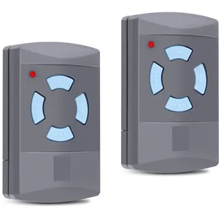 2 Stück Garagentoröffner für Hörmann hsm4-868, Fernbedienung Garagentor 868,30 MHz 4 Kanäle für Hörmann HSM 2/4,HSM4-868 HSE2-868 HS4-868