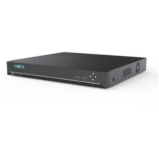 Reolink NVR 36 Kanal CCTV Überwachungskamera System, 3 HDD Einschübe, Keine HDD enthalten. Unterstützt 16MP/12MP/4K/5MP/4MP HD IP Kameras, integrierte O/I Alarmanlage, RLN36