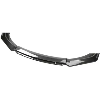 GuriDo für Cupra Ateca 2018-2024 Auto Frontspoiler Frontstoßstange Spoilerlippe Frontspoilerlippe Frontschürze Lippe Spoiler Diffusor Splitter Zubehör,B-Carbon Fiber Black