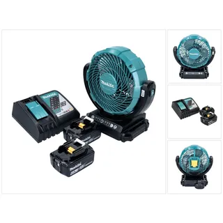 RG Akku Ventilator Lüfter 18 V 18 cm inkl. 2 x 6,0 Ah Akku + Ladegerät