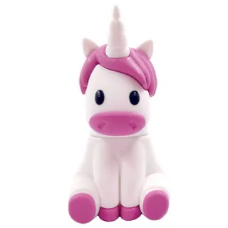 Ulticool Unicorn USB Stick Type C 16 GB für Smartphone oder Laptop – Praktisches und kreatives Einhorn Design für Frauen, Freundin, Teenager-Mädchen oder Jungen – Rosa/Weiß