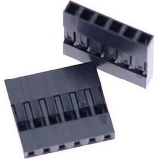 DUPONT Steckerhülse - 2.54mm - diverse Größen : fünffach Ausführung: fünffach