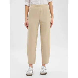 Opus Myha Flow Bundfaltenhose Beige 44