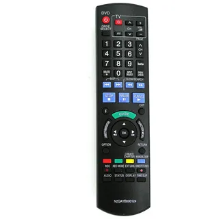 Alltro Ersatz TV Fernbedienung (für Panasonic DVD DMR-EX71S / DMR-EH495 / DMR-EH595)
