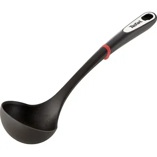 Tefal Suppenkelle "Ingenio" in Schwarz - (L)33,7 cm