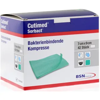 BSN Medical Cutimed Sorbact Kompressen 7x9cm 42 st