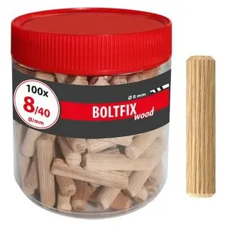TOX Boltfix wood Holzdübel 8 x 40 mm, 100